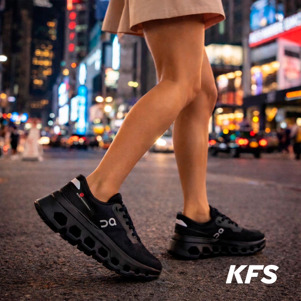 Tenis negros para mujer